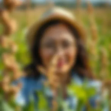 Enhancing Crop Production: Techniques and Practices Illustration of effective crop management techniques