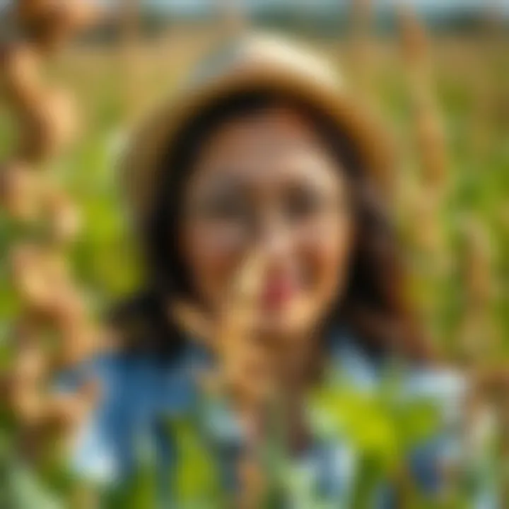 Enhancing Crop Production: Techniques and Practices Illustration of effective crop management techniques