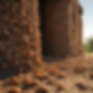 Termite Colony Structure Visual representation of termite colony structure