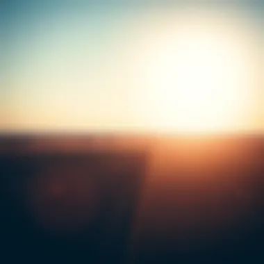 A beautiful expanse of farmland under a bright sky