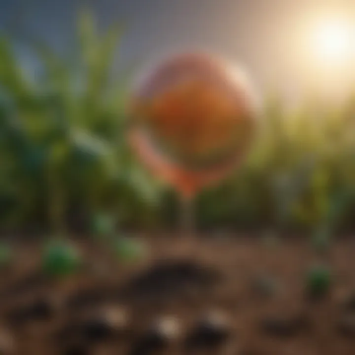 Chemical structure of pre-emergent herbicides