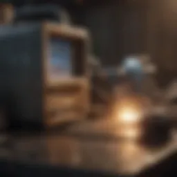 Welding equipment ready for use