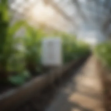 Thermostatically Controlled Outlet in Greenhouse Illustration of a thermostatically controlled outlet in a greenhouse setting