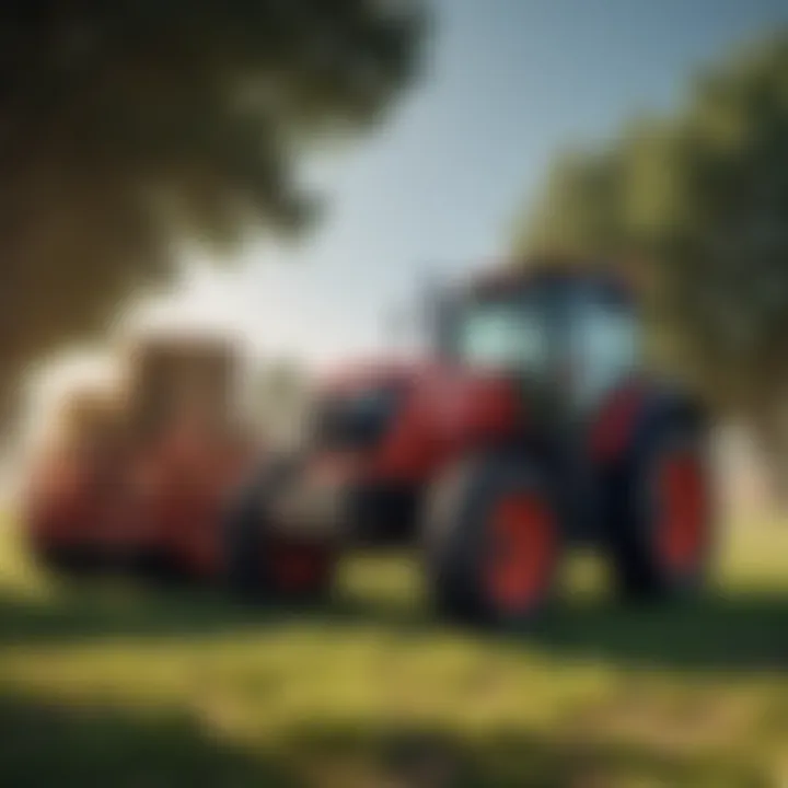 Tractor maintenance focusing on sustainability and performance