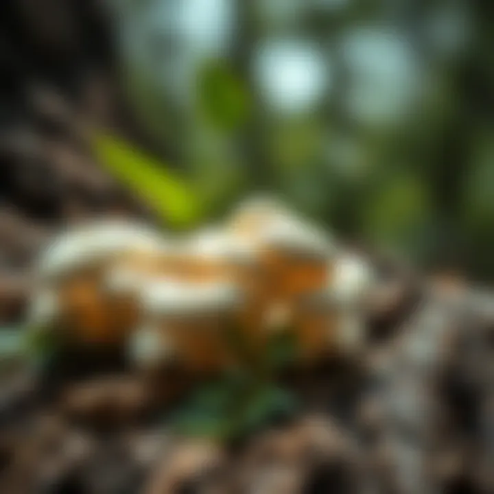 Ecological impact of white fungus in agriculture