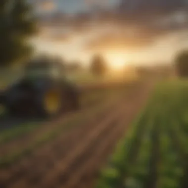 Benefits of USDA Farmland Grants An infographic highlighting the benefits of USDA grants for agriculture