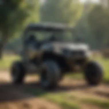 Utility UTVs in Agricultural Versatility Utility UTV in an agricultural setting