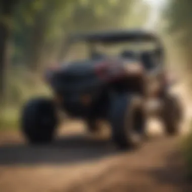 Exploring Engine Specifications of Utility UTVs Utility UTV showcasing robust engine capabilities