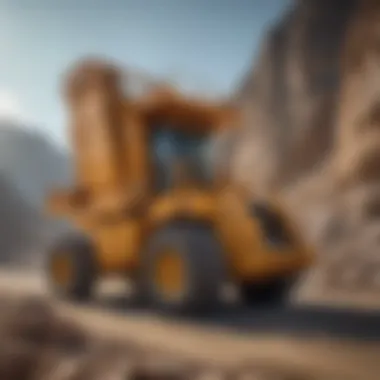 Valentini Rock Crusher in Construction Applications Valentini Rock Crusher used in construction projects, highlighting its versatility.