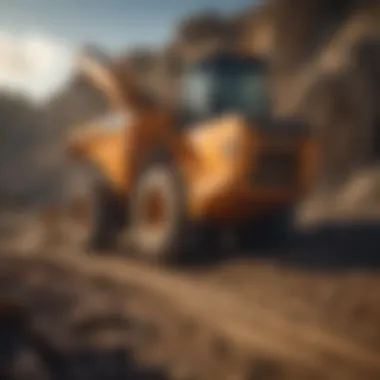 Valentini Rock Crusher in Action for Soil Cultivation A Valentini Rock Crusher in action on a farm, demonstrating its effectiveness in soil cultivation.